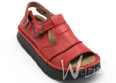 Dámské sandály LESTA - červená