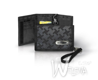 BA850 Peněženka textilní WALLETS - černá