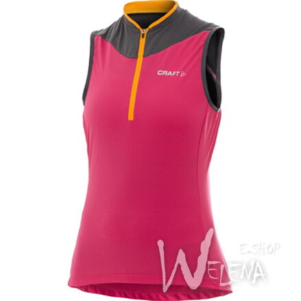 1902572-Cyklodres CRAFT AB Sleeveless - růžová/2477