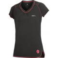 1901321-Triko CRAFT PR Femme Top - černá s růžovou/9444