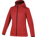 1901693-Mikina CRAFT Leisure Full Zip - červená/2430