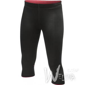 1900769-Kalhoty CRAFT AR Capri - černá s růžovou/9444