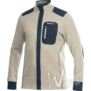 1901673-Mikina CRAFT Warm Jacket - béžová/2222