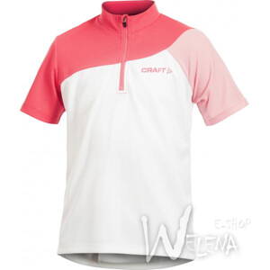 1901950-Cyklodres CRAFT JR Loose Fit - růžová/2444