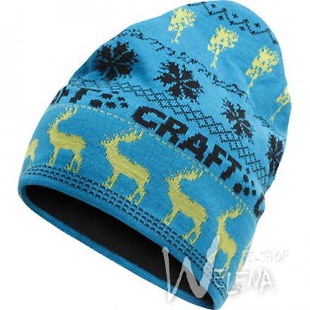 1900370-Čepice CRAFT Inge - modrá/2330
