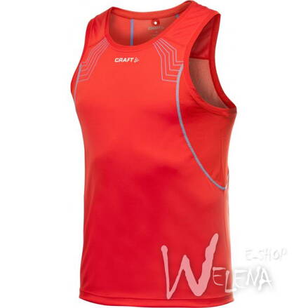 1900644 - Nátělník CRAFT PR Singlet - červená/3428