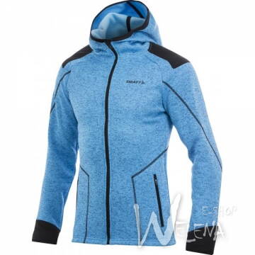 1902253-Mikina CRAFT Warm Hood Jacket - modrá/2310