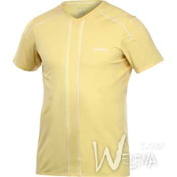 1900053-Triko CRAFT ER V-Neck - žlutá/2530
