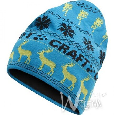 1900370-Čepice CRAFT Inge - modrá/2330
