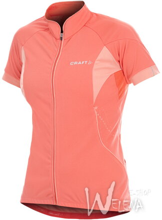 1900669-Cyklodres CRAFT PB Glow - červená/2450