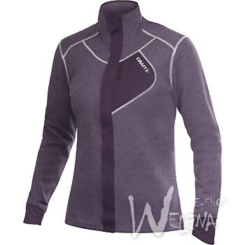 1901671-Mikina CRAFT Warm Jacket - fialová/2459
