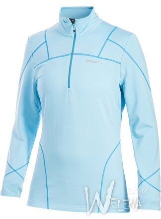 1902249-Mikina CRAFT Thermal Stretch - zelená světlá/2327