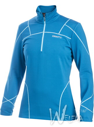 1902249-Mikina CRAFT Thermal Stretch - modrá/2350