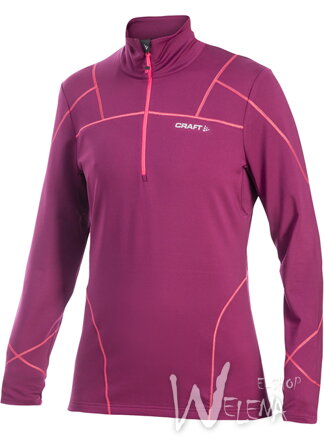 1902249-Mikina CRAFT Thermal Stretch - fialová/2465