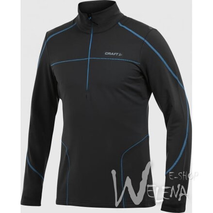 1902255-Mikina CRAFT Thermal Stretch - černá/9310