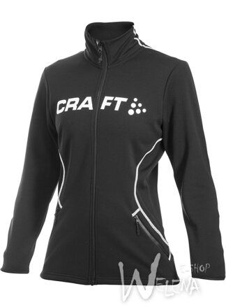 1902872-Mikina CRAFT Logo FZ - černá/9900