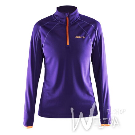 1903353-Rolák CRAFT Facile Pullover - fialová/2463