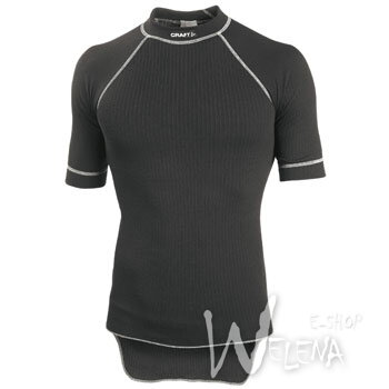 94002-Triko CRAFT Active Shortsleeve - černá/999