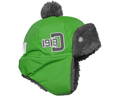 592090-Čepice D1913 BIGGLES POM-POM - zelená/162 592090-Čepice D1913 BIGGLES POM-POM - zelená/162