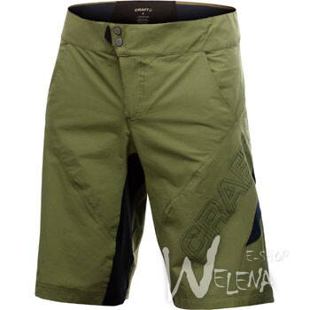 1900700-Cyklokalhoty CRAFT AB Loose - tmavě zelená/2646
