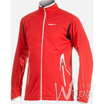 1900985-Bunda CRAFT PXC Nordic Light - červená/2430