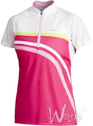 1901270-Cyklodres CRAFT PB Stripe - růžová/2474
