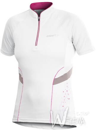 1901284-Cyklodres CRAFT AB Jersey - bílá s béžovou/2900
