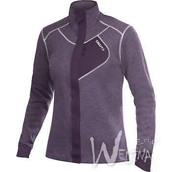 1901671-Mikina CRAFT Warm Jacket - fialová/2459