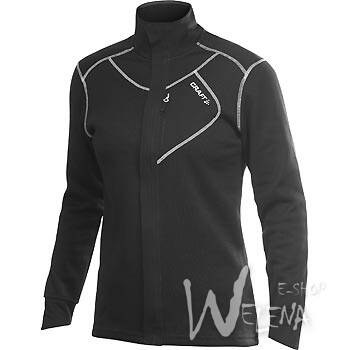 1901671-Mikina CRAFT Warm Jacket - černá/9900