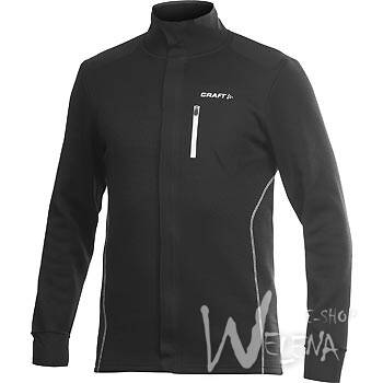 1901673-Mikina CRAFT Warm Jacket - černá/9900