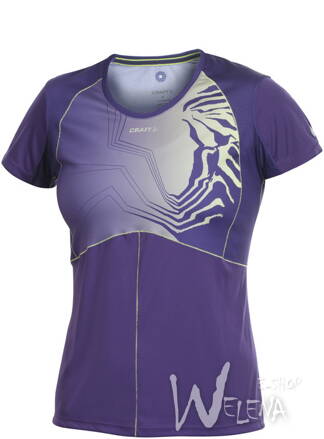 1901912-Triko CRAFT PR Sublimated - fialová/2462