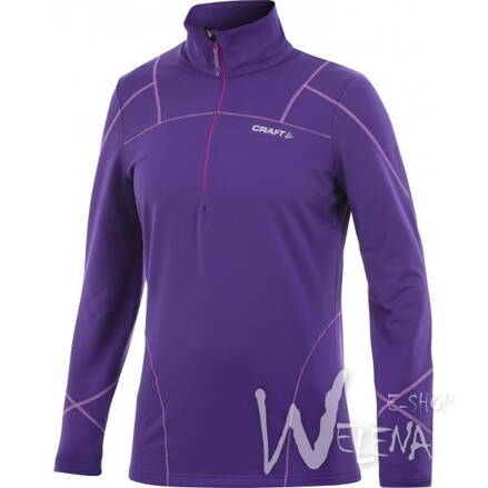 1902249-Mikina CRAFT Thermal Stretch - fialová/2462