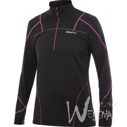 1902249-Mikina CRAFT Thermal Stretch - černá/9475
