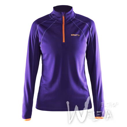 1903353-Rolák CRAFT Facile Pullover - fialová/2463