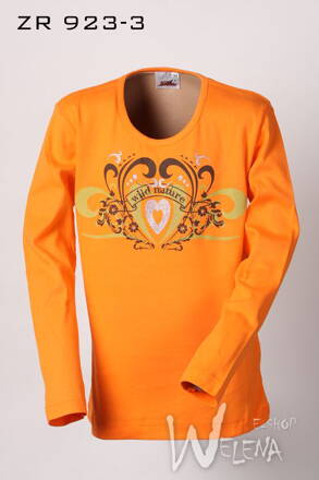 ZR 923 - Tričko ORNAMENT - oranžová/3